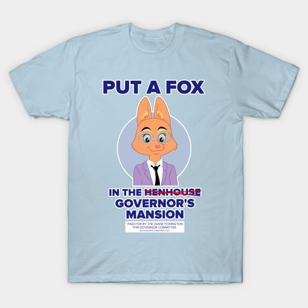 A Fox in the Governor's Mansion T-Shirt by Tim_Kangaroo